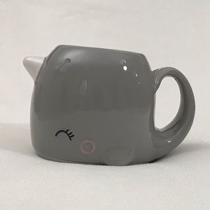 Adorable Smoko Gray Nari Narwhal Ceramic Mug!